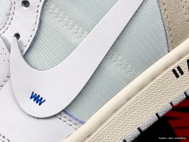 Rep Husky Air Jordan 1 AQ0818-100 White High Retro Off-White 0724